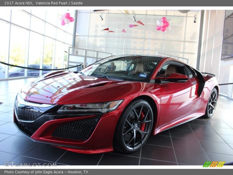  2017 NSX  Valencia Red Pearl