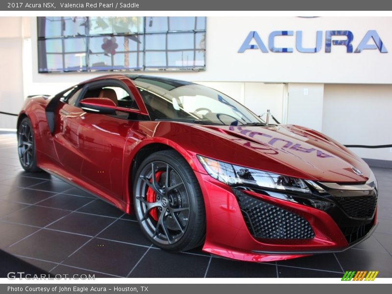  2017 NSX  Valencia Red Pearl