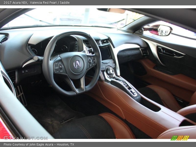  2017 NSX  Saddle Interior