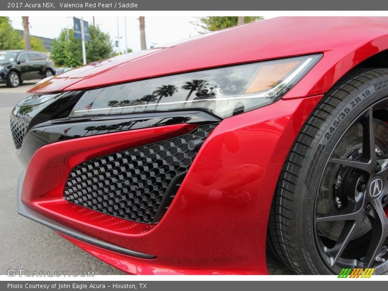 Valencia Red Pearl / Saddle 2017 Acura NSX