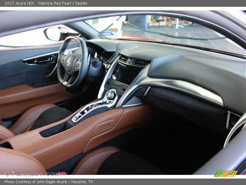 Dashboard of 2017 NSX 