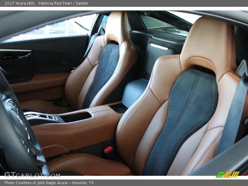 Front Seat of 2017 NSX 