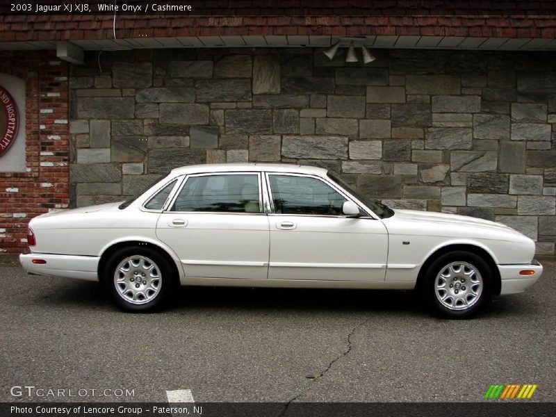 White Onyx / Cashmere 2003 Jaguar XJ XJ8