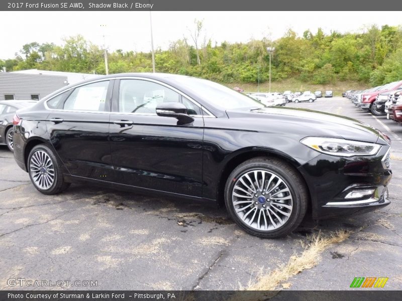 Shadow Black / Ebony 2017 Ford Fusion SE AWD