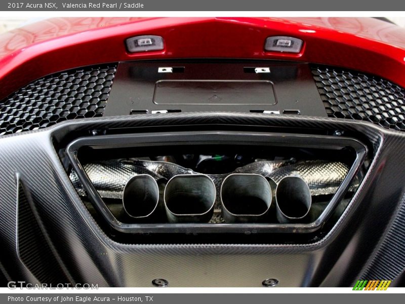 Exhaust of 2017 NSX 