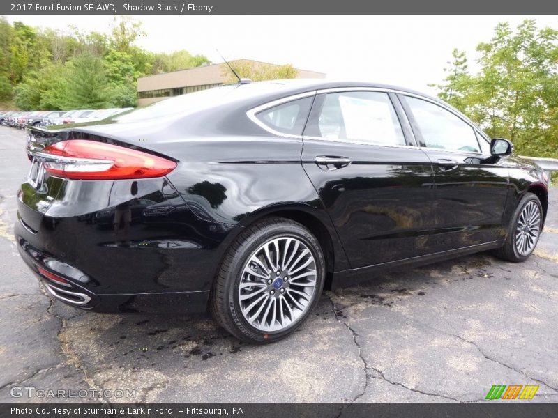 Shadow Black / Ebony 2017 Ford Fusion SE AWD
