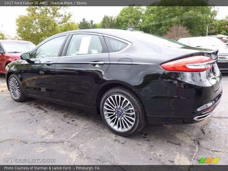 Shadow Black / Ebony 2017 Ford Fusion SE AWD