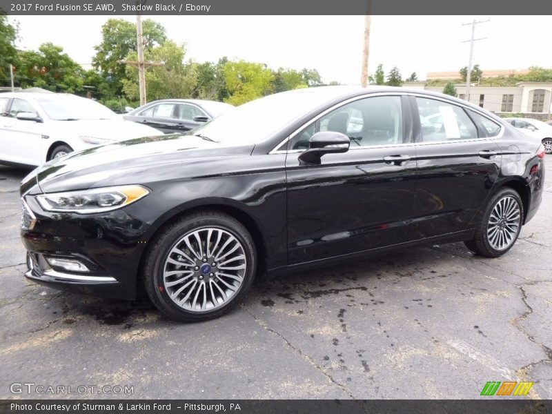 Shadow Black / Ebony 2017 Ford Fusion SE AWD