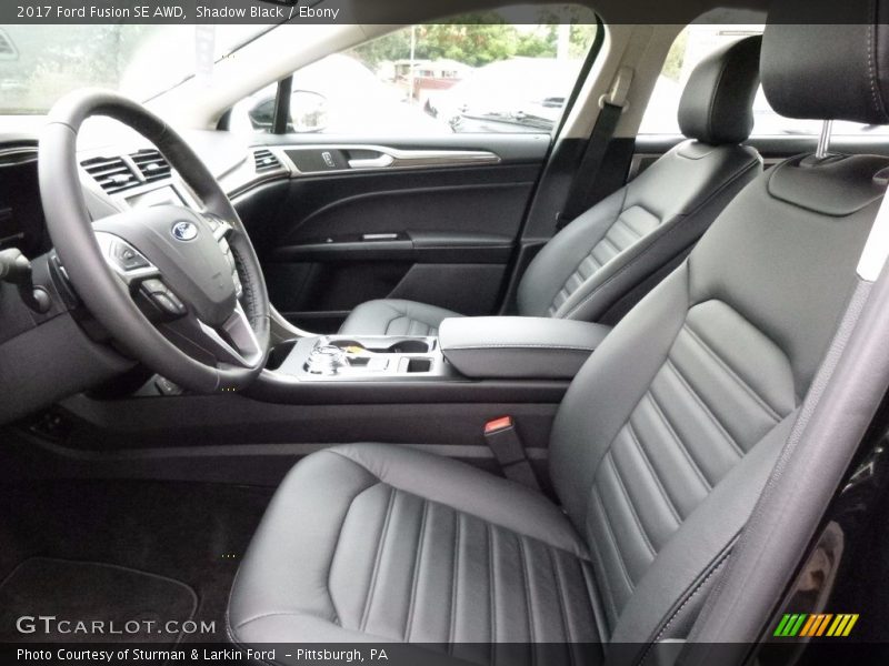 Shadow Black / Ebony 2017 Ford Fusion SE AWD