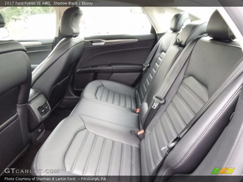 Shadow Black / Ebony 2017 Ford Fusion SE AWD