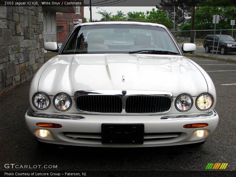 White Onyx / Cashmere 2003 Jaguar XJ XJ8