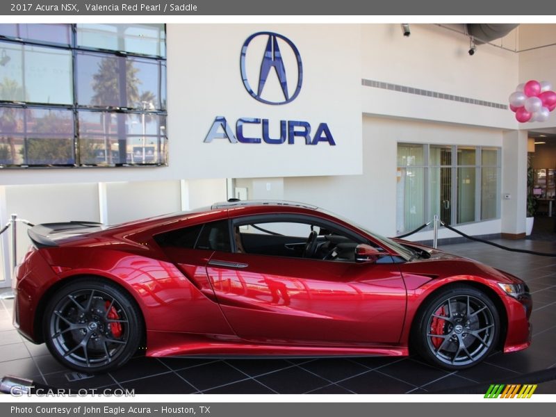  2017 NSX  Valencia Red Pearl