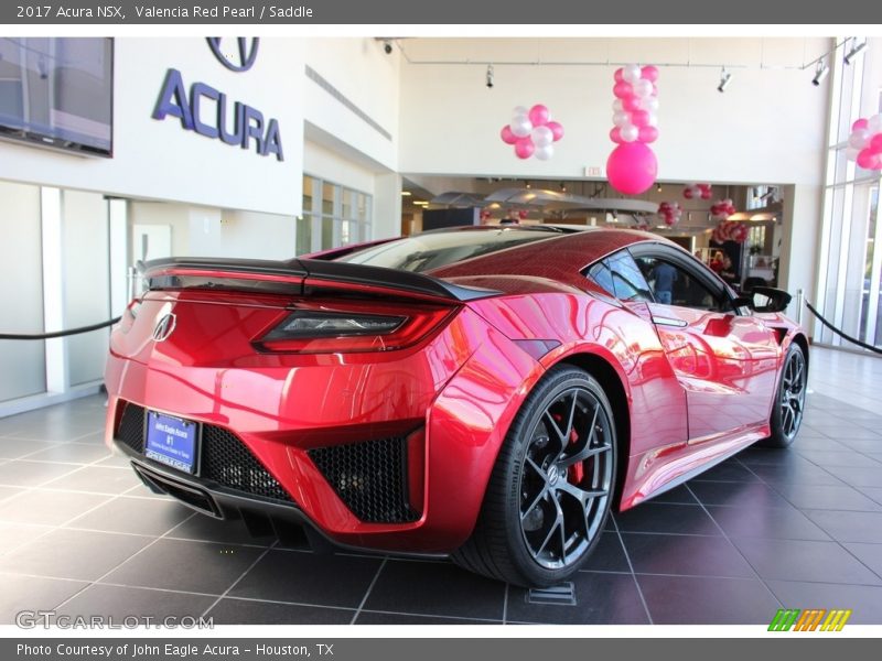  2017 NSX  Valencia Red Pearl