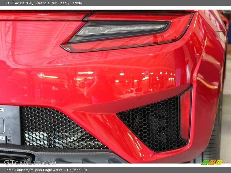 Valencia Red Pearl / Saddle 2017 Acura NSX