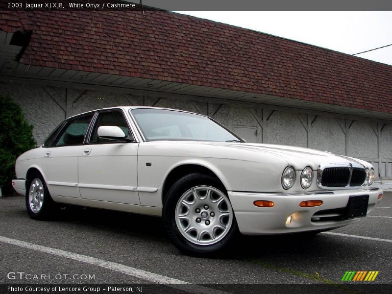 White Onyx / Cashmere 2003 Jaguar XJ XJ8