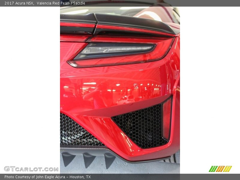 Valencia Red Pearl / Saddle 2017 Acura NSX