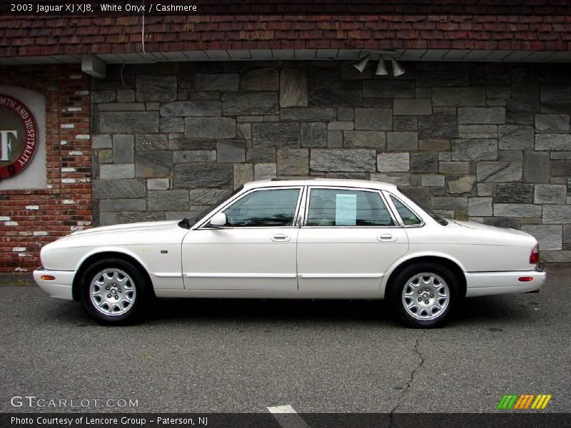 White Onyx / Cashmere 2003 Jaguar XJ XJ8