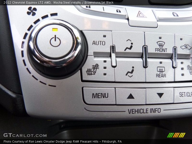 Mocha Steel Metallic / Brownstone/Jet Black 2012 Chevrolet Equinox LTZ AWD