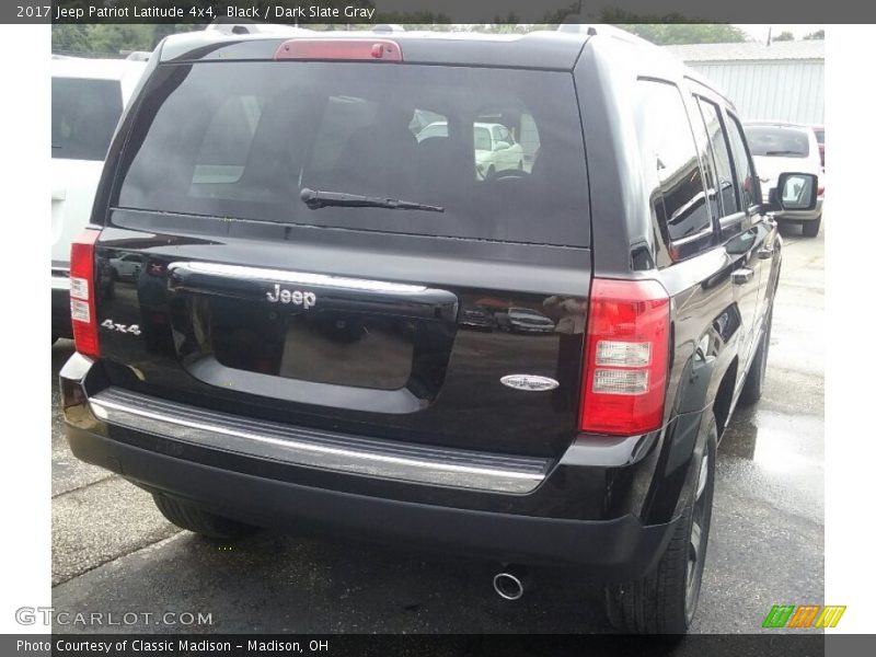 Black / Dark Slate Gray 2017 Jeep Patriot Latitude 4x4