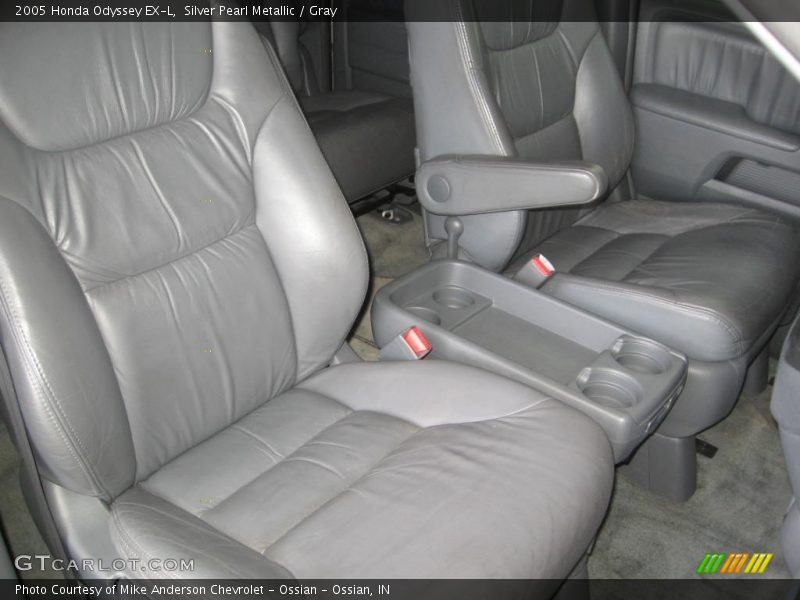 Silver Pearl Metallic / Gray 2005 Honda Odyssey EX-L