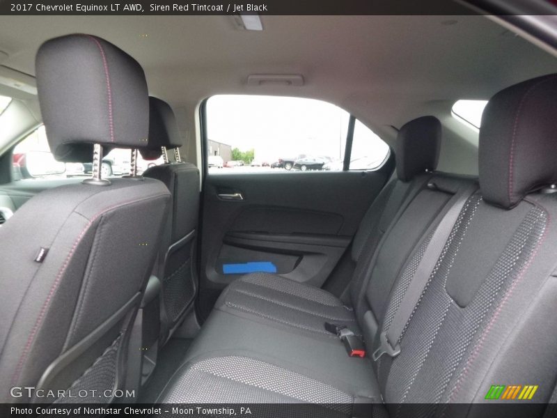 Siren Red Tintcoat / Jet Black 2017 Chevrolet Equinox LT AWD