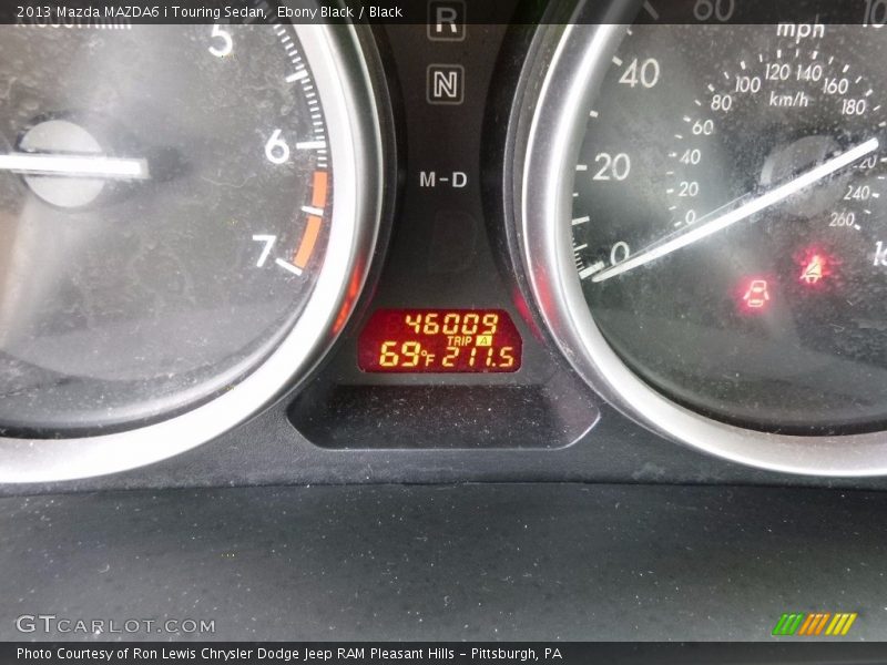 Ebony Black / Black 2013 Mazda MAZDA6 i Touring Sedan