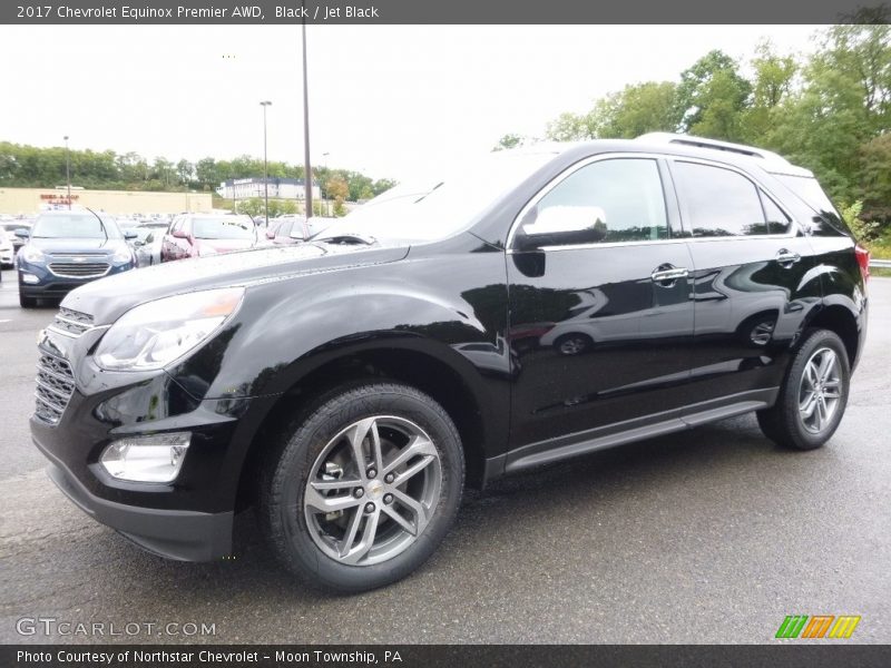 Black / Jet Black 2017 Chevrolet Equinox Premier AWD