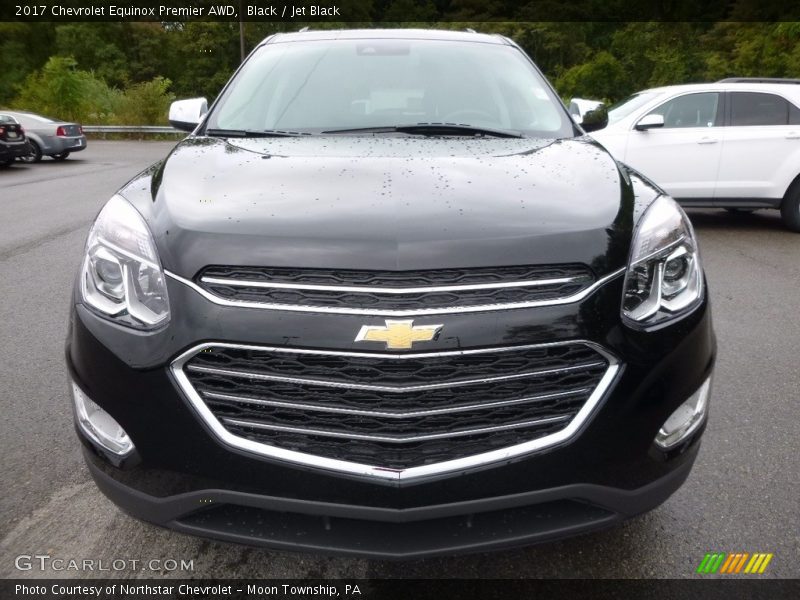 Black / Jet Black 2017 Chevrolet Equinox Premier AWD