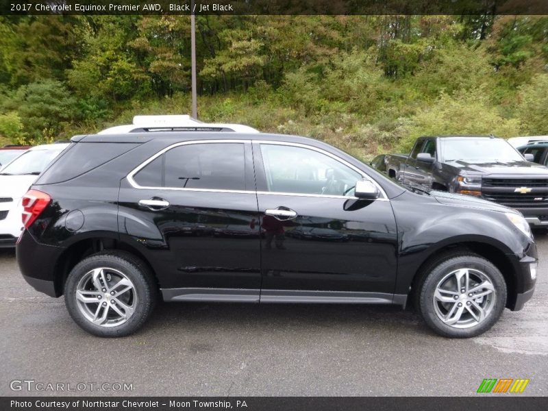 Black / Jet Black 2017 Chevrolet Equinox Premier AWD