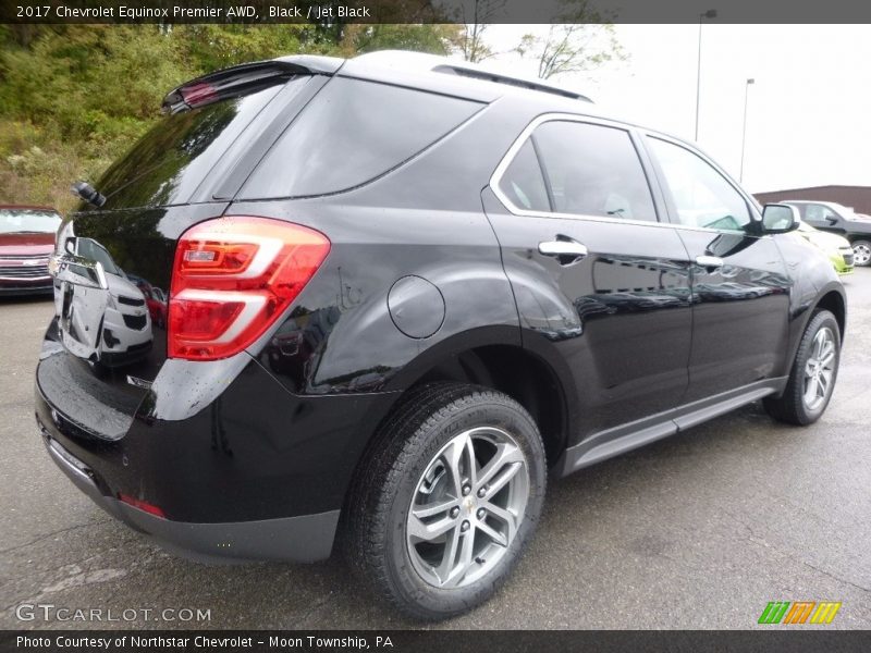 Black / Jet Black 2017 Chevrolet Equinox Premier AWD