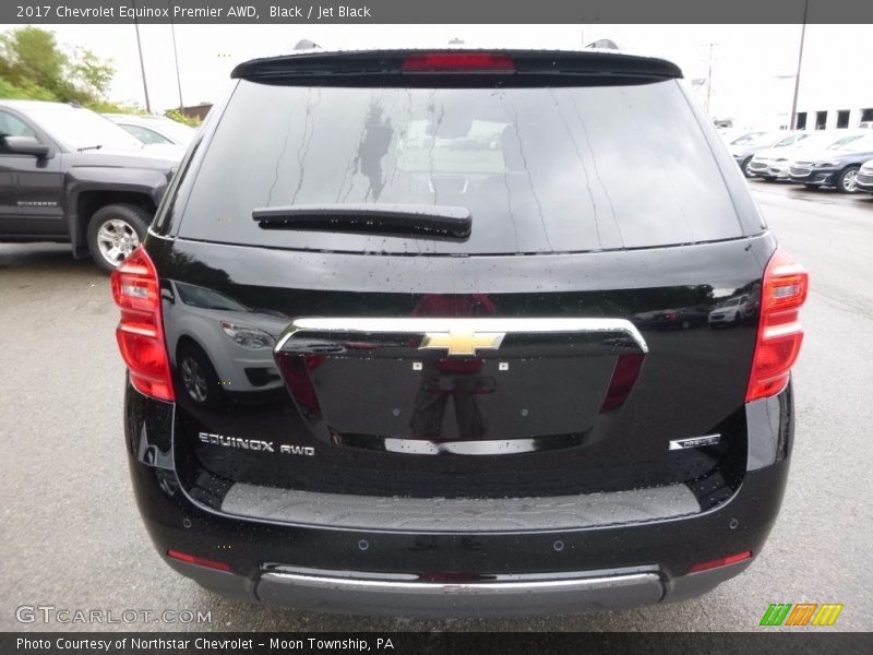 Black / Jet Black 2017 Chevrolet Equinox Premier AWD