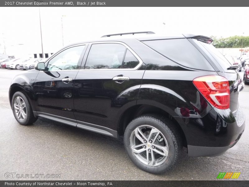 Black / Jet Black 2017 Chevrolet Equinox Premier AWD