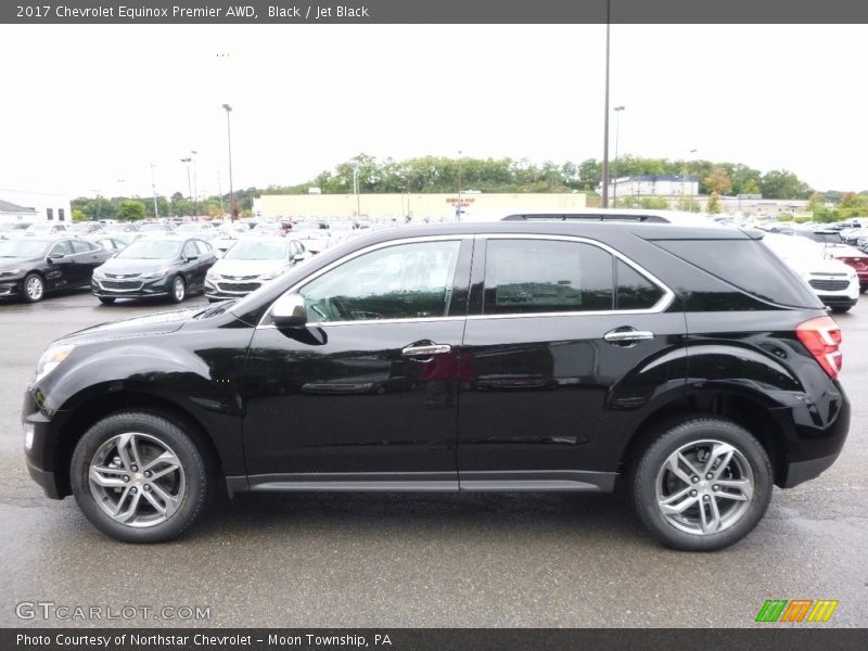 Black / Jet Black 2017 Chevrolet Equinox Premier AWD