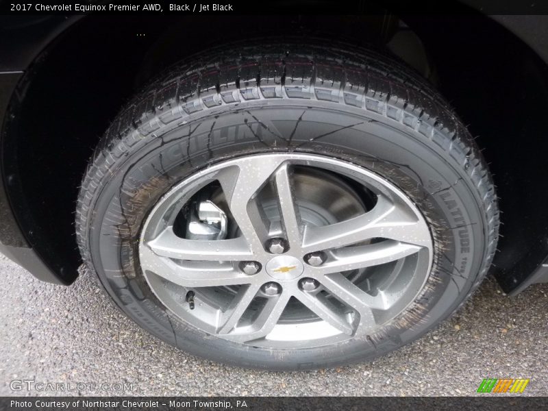 Black / Jet Black 2017 Chevrolet Equinox Premier AWD