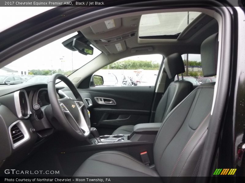 Black / Jet Black 2017 Chevrolet Equinox Premier AWD