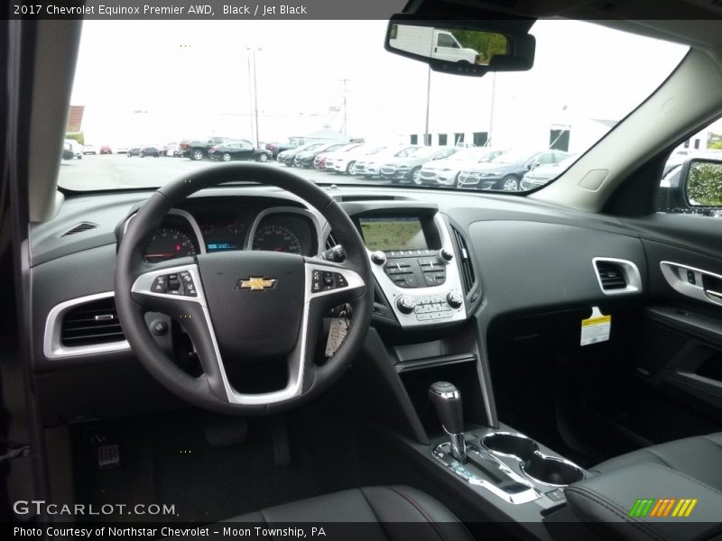 Black / Jet Black 2017 Chevrolet Equinox Premier AWD