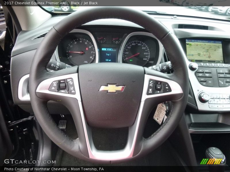 Black / Jet Black 2017 Chevrolet Equinox Premier AWD