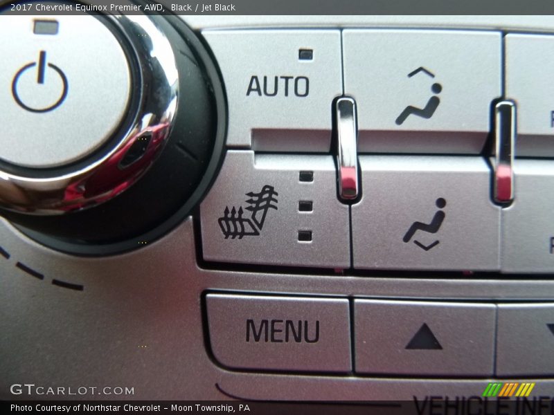 Black / Jet Black 2017 Chevrolet Equinox Premier AWD