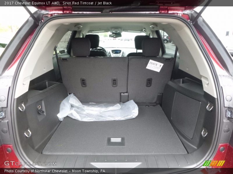 Siren Red Tintcoat / Jet Black 2017 Chevrolet Equinox LT AWD