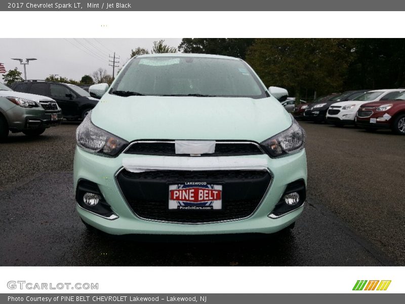 Mint / Jet Black 2017 Chevrolet Spark LT
