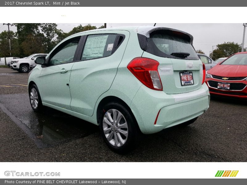 Mint / Jet Black 2017 Chevrolet Spark LT