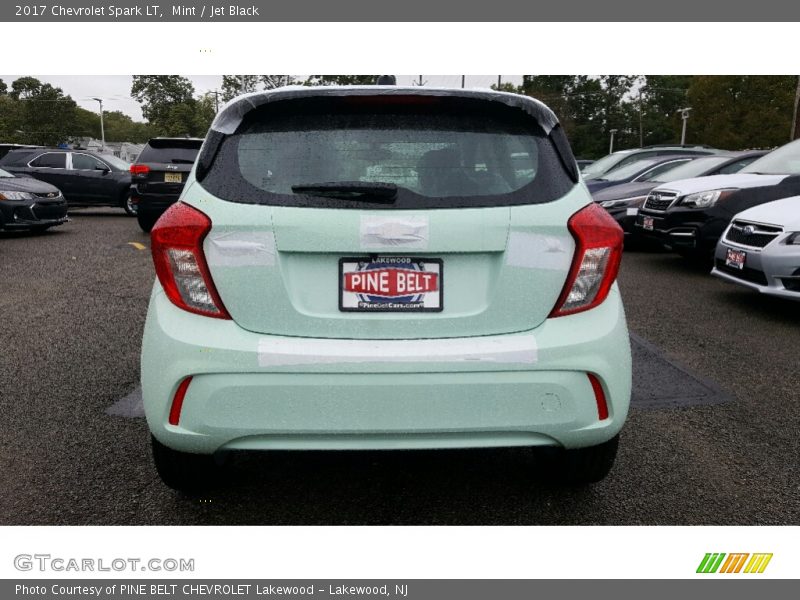 Mint / Jet Black 2017 Chevrolet Spark LT