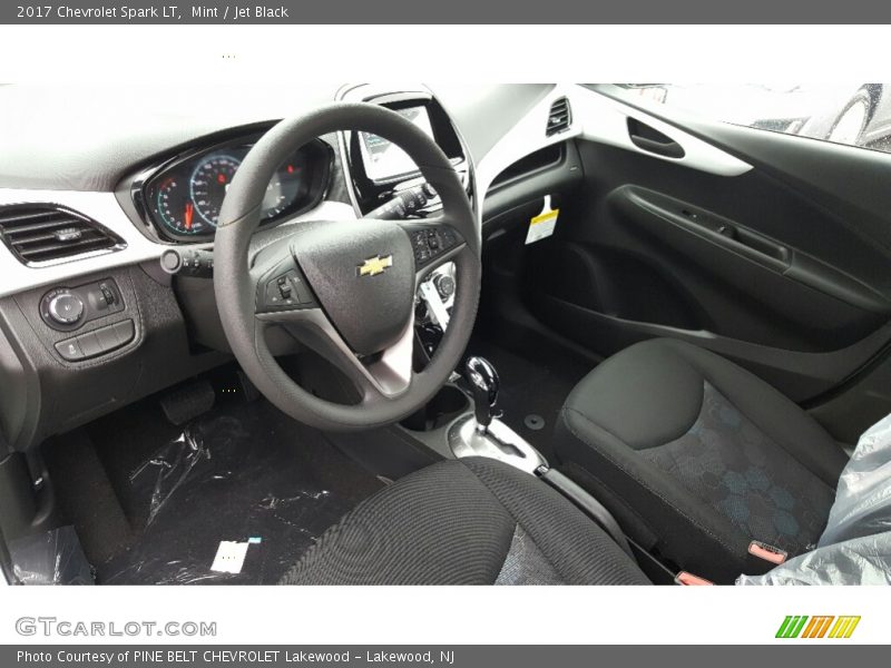 Mint / Jet Black 2017 Chevrolet Spark LT