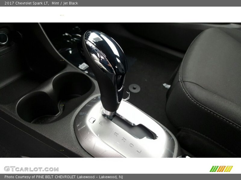 Mint / Jet Black 2017 Chevrolet Spark LT