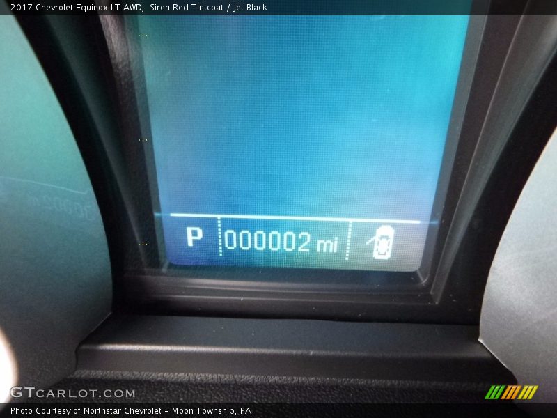 Siren Red Tintcoat / Jet Black 2017 Chevrolet Equinox LT AWD