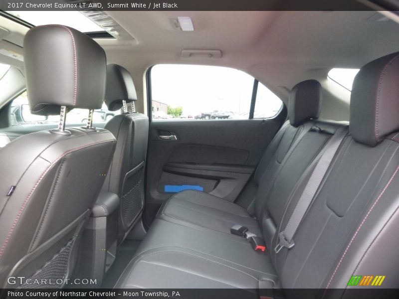 Summit White / Jet Black 2017 Chevrolet Equinox LT AWD