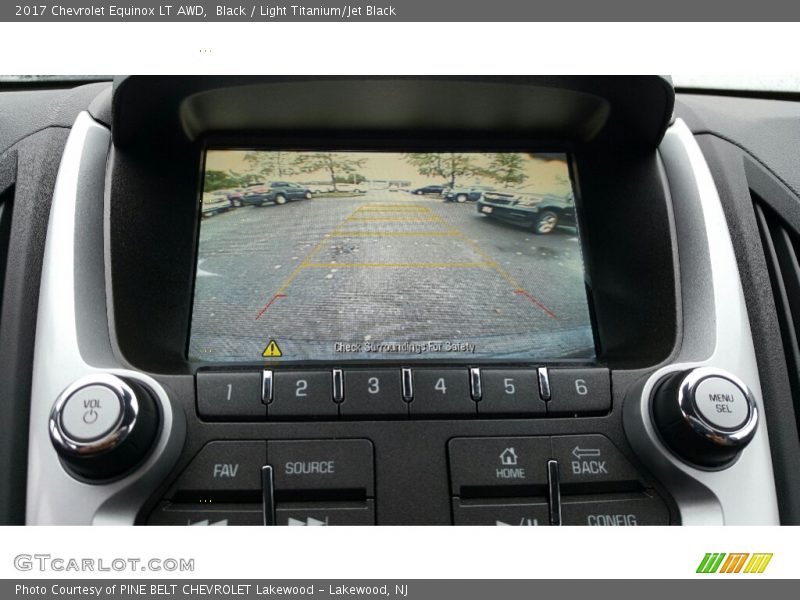 Black / Light Titanium/Jet Black 2017 Chevrolet Equinox LT AWD