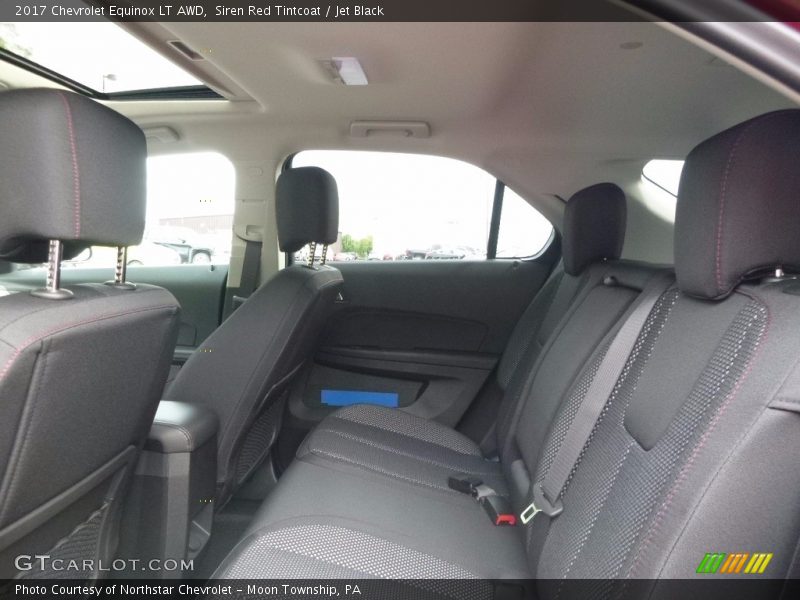 Siren Red Tintcoat / Jet Black 2017 Chevrolet Equinox LT AWD