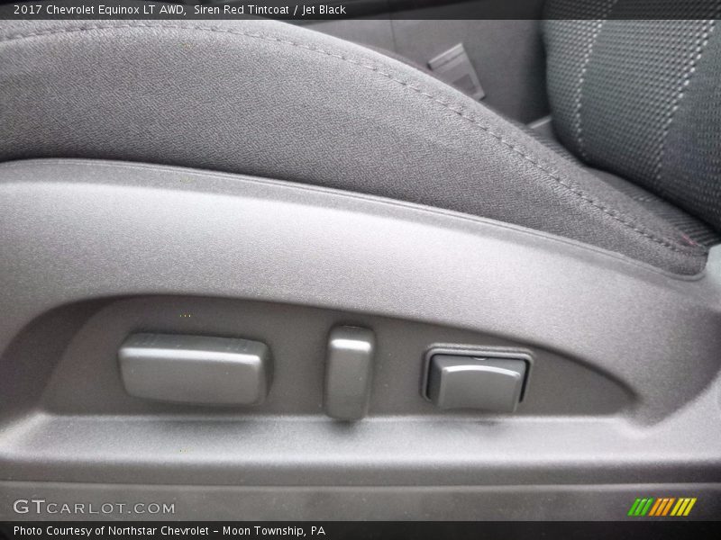 Siren Red Tintcoat / Jet Black 2017 Chevrolet Equinox LT AWD