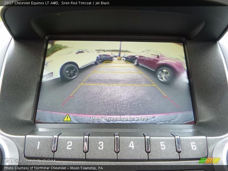 Siren Red Tintcoat / Jet Black 2017 Chevrolet Equinox LT AWD